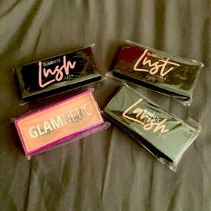 Glamnetic magnetic eyelashes bundle - vixen, lust, lavish lush